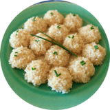 蒸糯米豆腐丸子