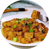 蚝油肉片烧豆腐